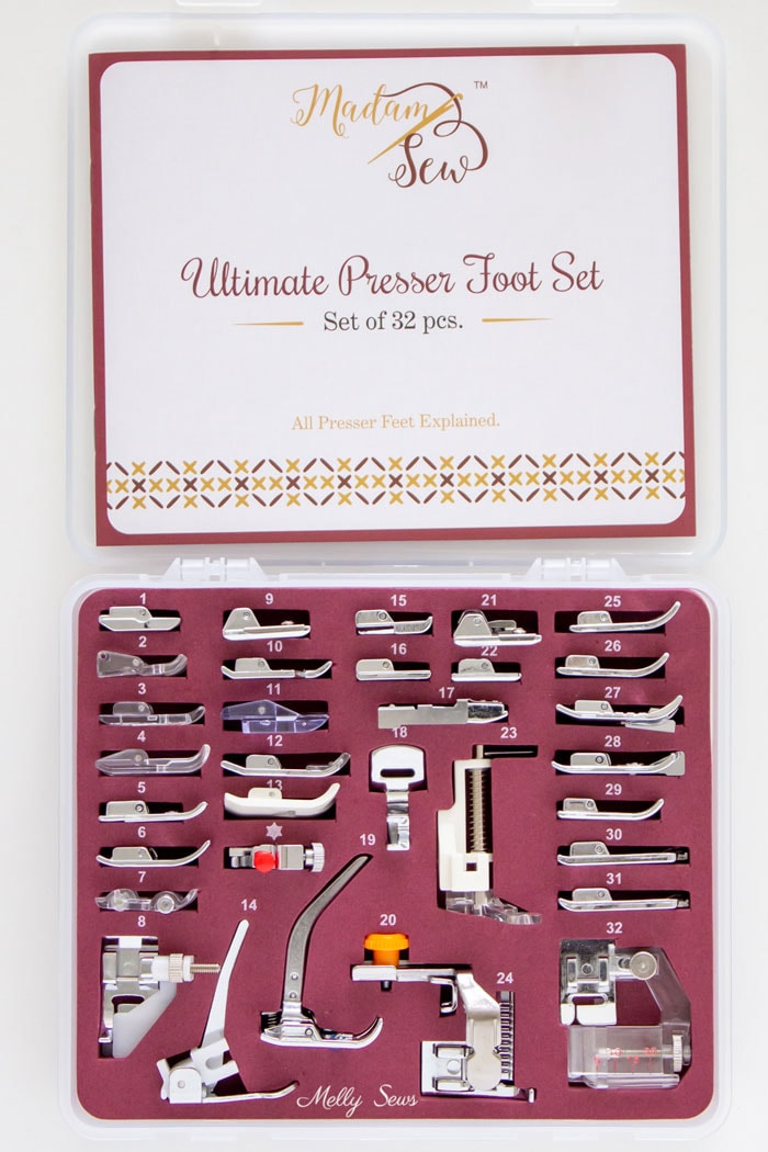 Ultimate Presser Foot Set Review Melly Sews