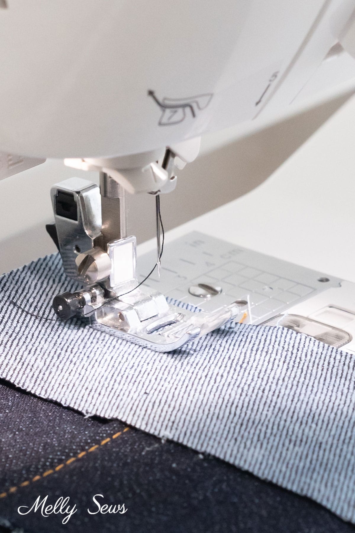 How to Use a Self Leveling Presser Foot Melly Sews