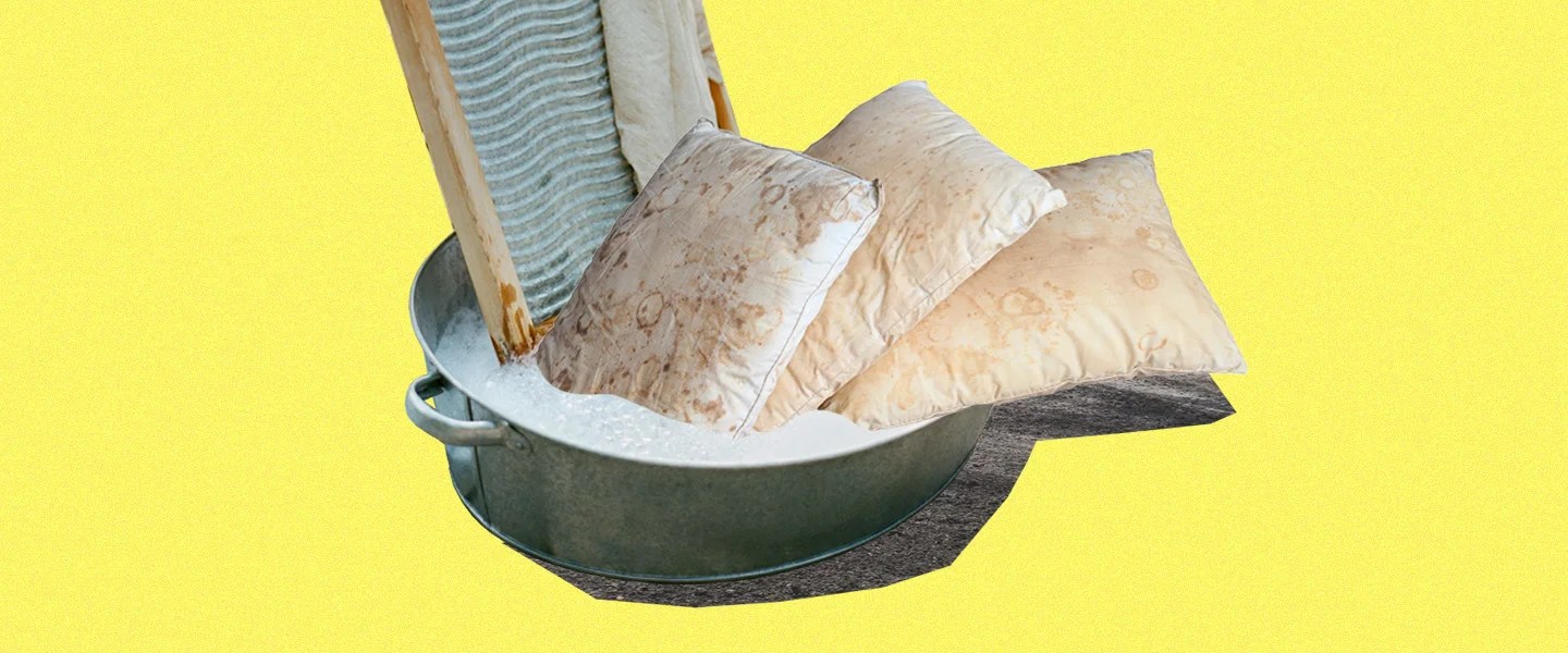 How to Wash a Pillow at Home (and Why You Really, Really Should)