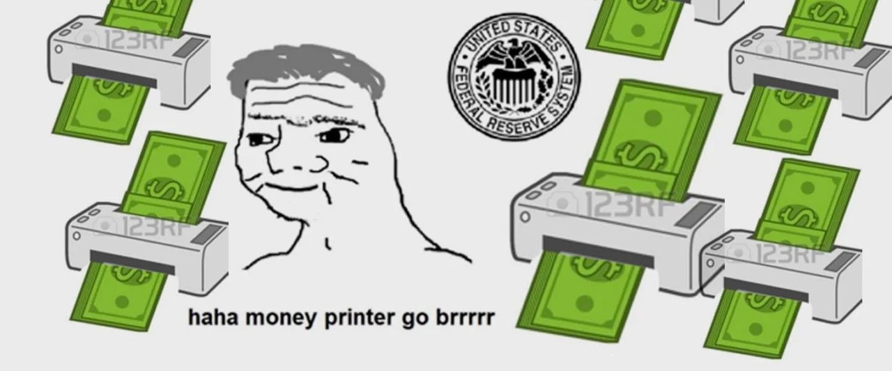 'Money Printer Go Brrr' Memes Remind Us the Economy Isn't Real