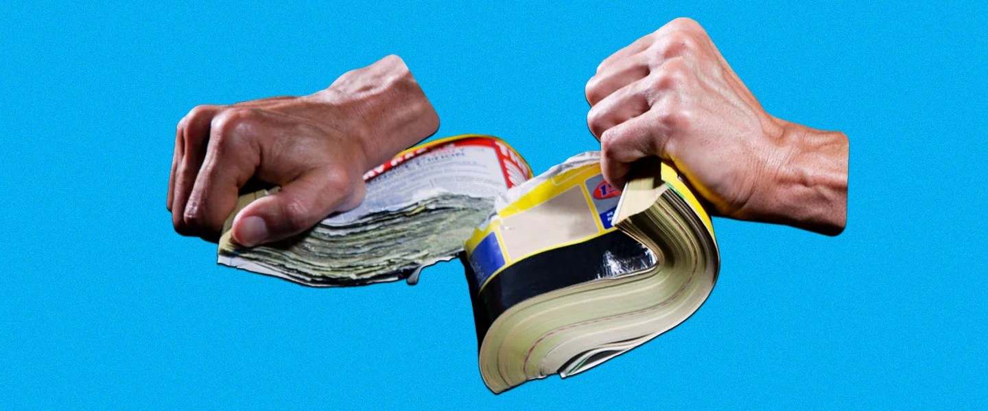 I Tried Every Possible Method to Rip a Phone Book in Half