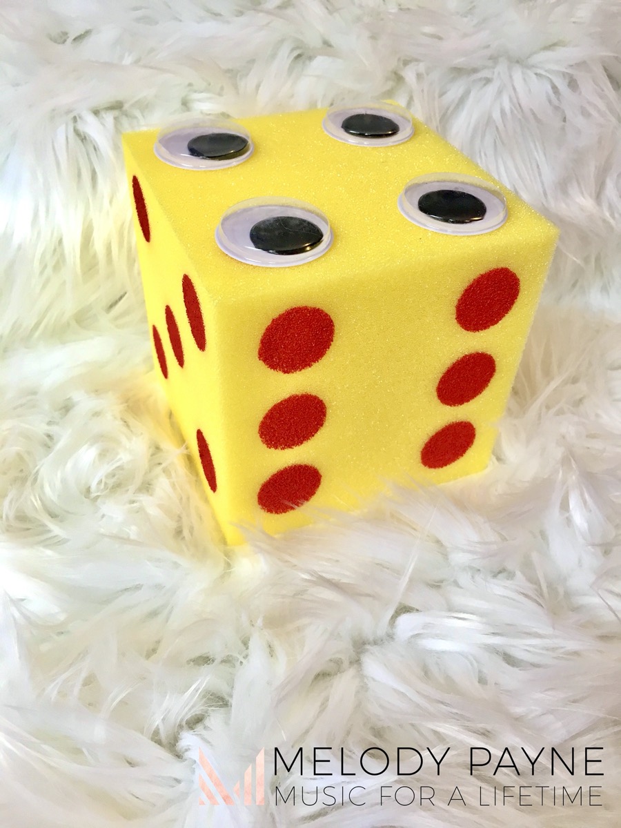 Googly Eye Dice Tutorial and Piano Teaching Tips Melody Payne Music