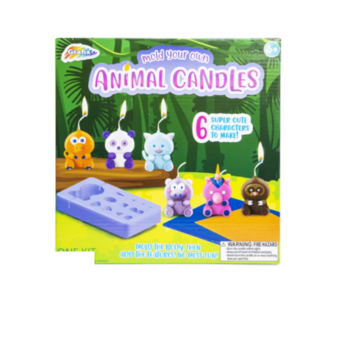 Animal Candle Making Kit Melon Mart
