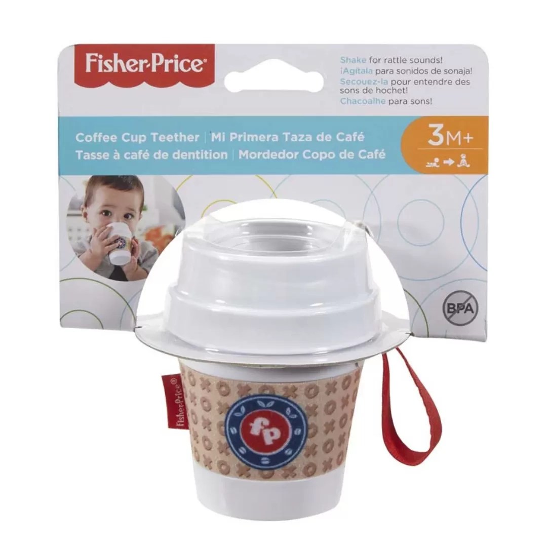 FisherPrice Coffee Cup Teether Melon Mart