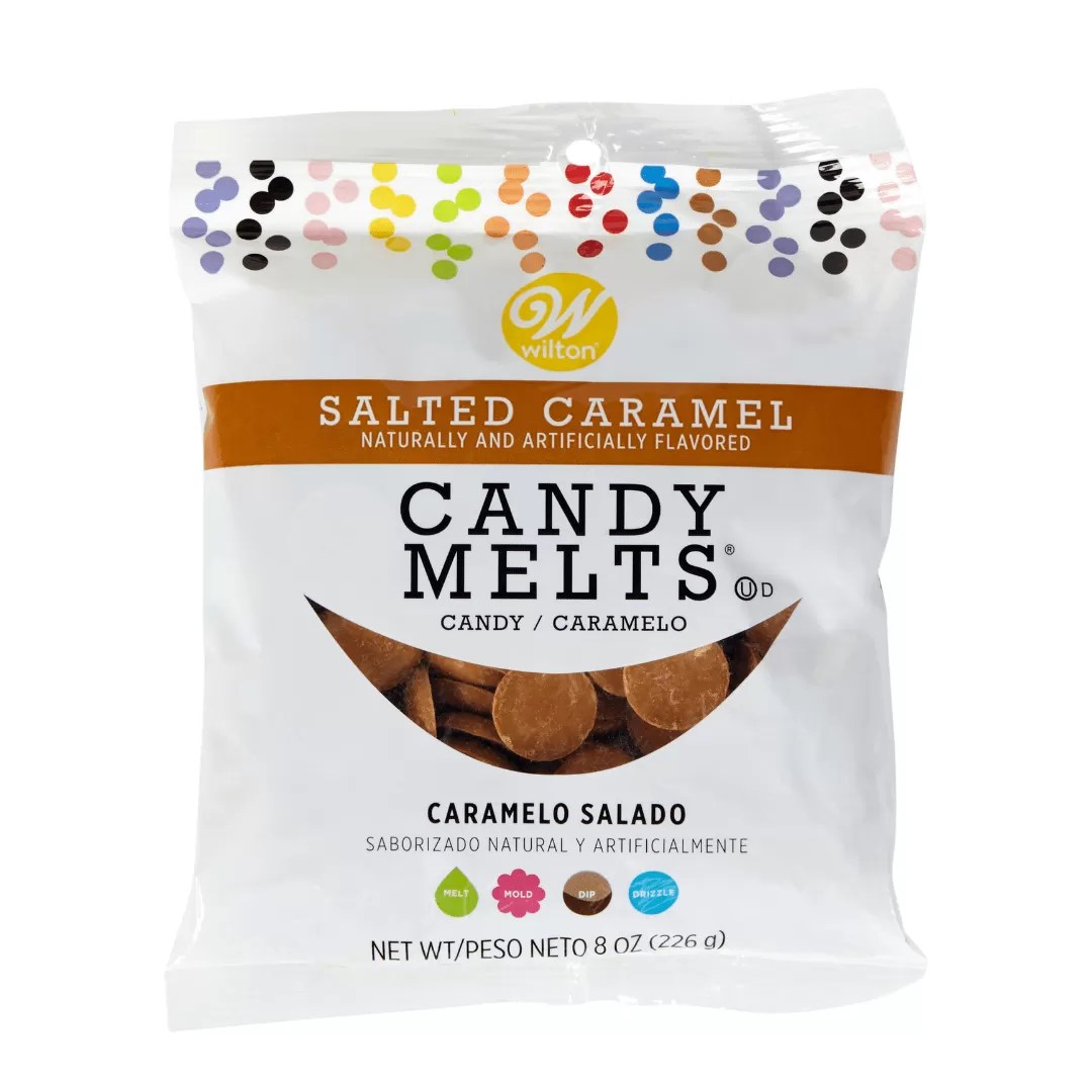 Salted Caramel Candy Melts, 8 oz Melon Mart