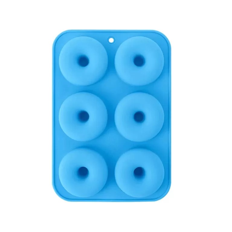 Blue Donut Pan 6Cavity Melon Mart