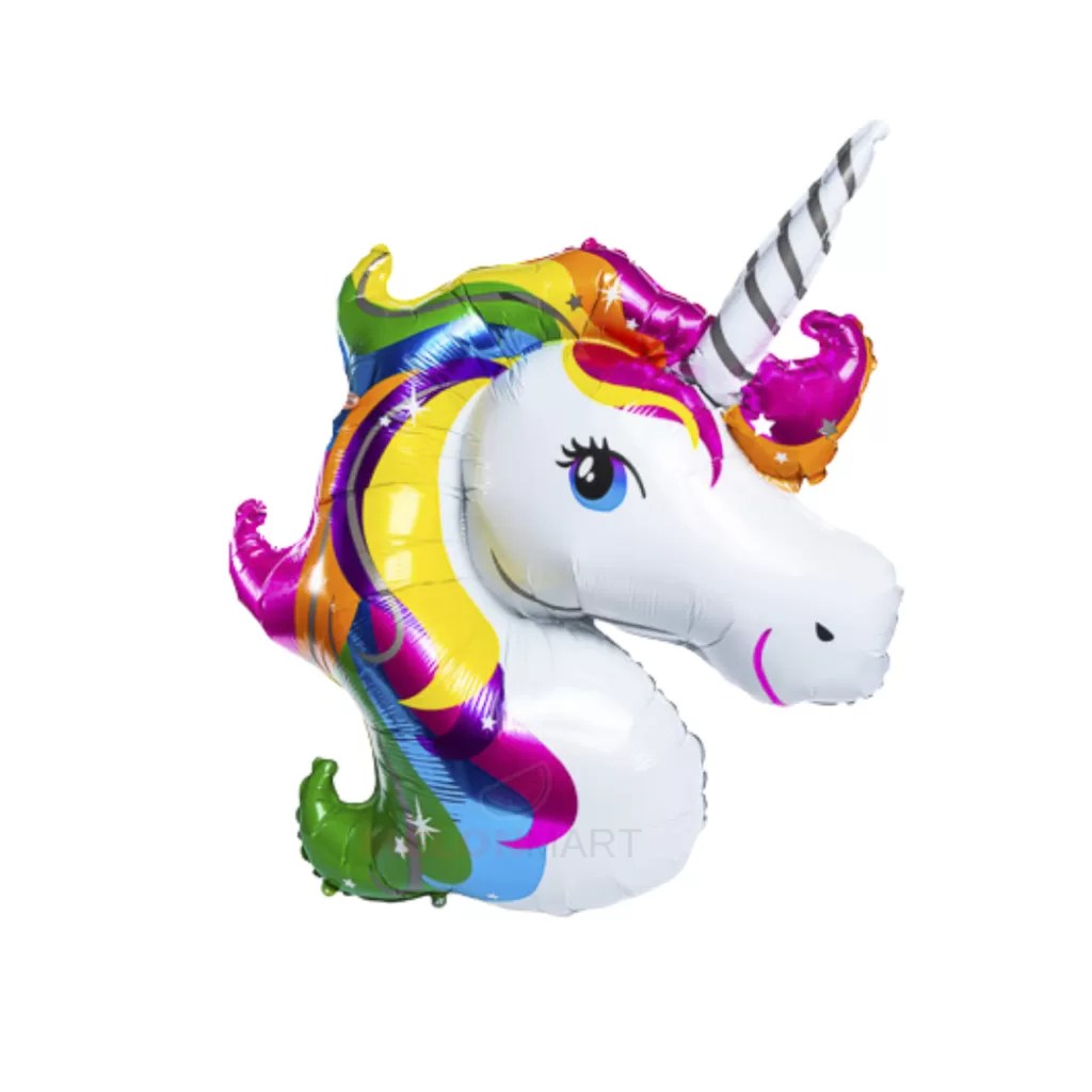 Jumbo Unicorn Balloon 40 inches Melon Mart