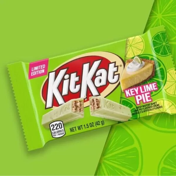 KIT KAT® Key Lime Pie Candy Bar, 1.5 oz Melon Mart