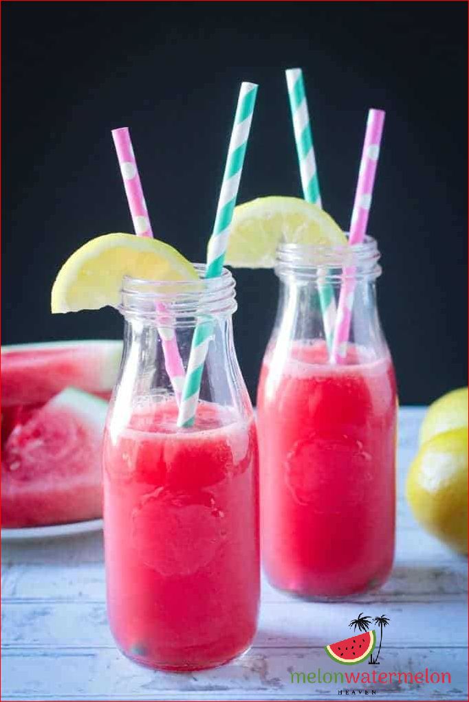 How to Make Watermelon Juice Without a Blender - Easy and Refreshing Recipe
