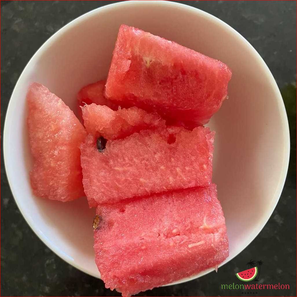 Carbs in Different Parts of the Watermelon