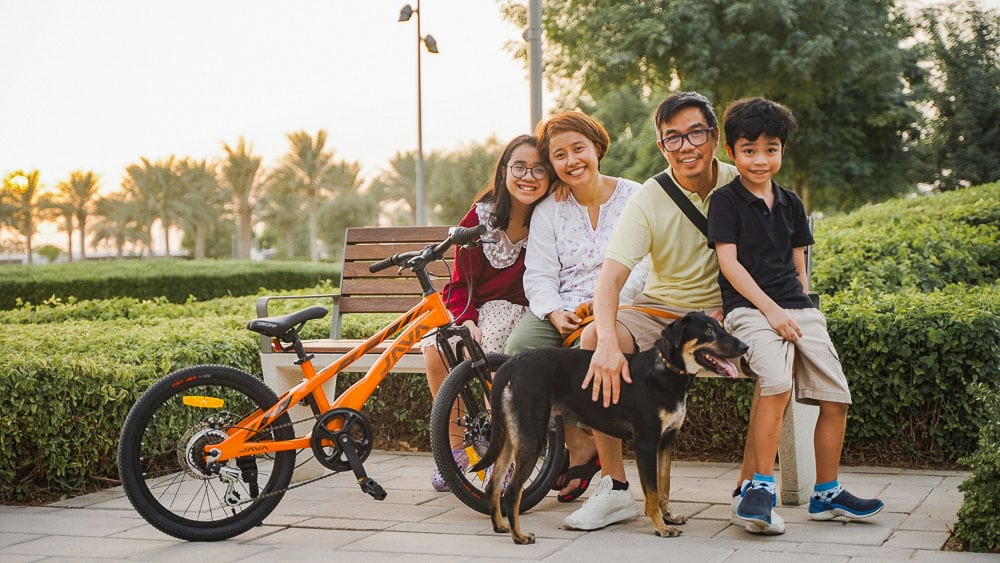 Adopting a Dog in UAE The newest member of The MelRish Family The