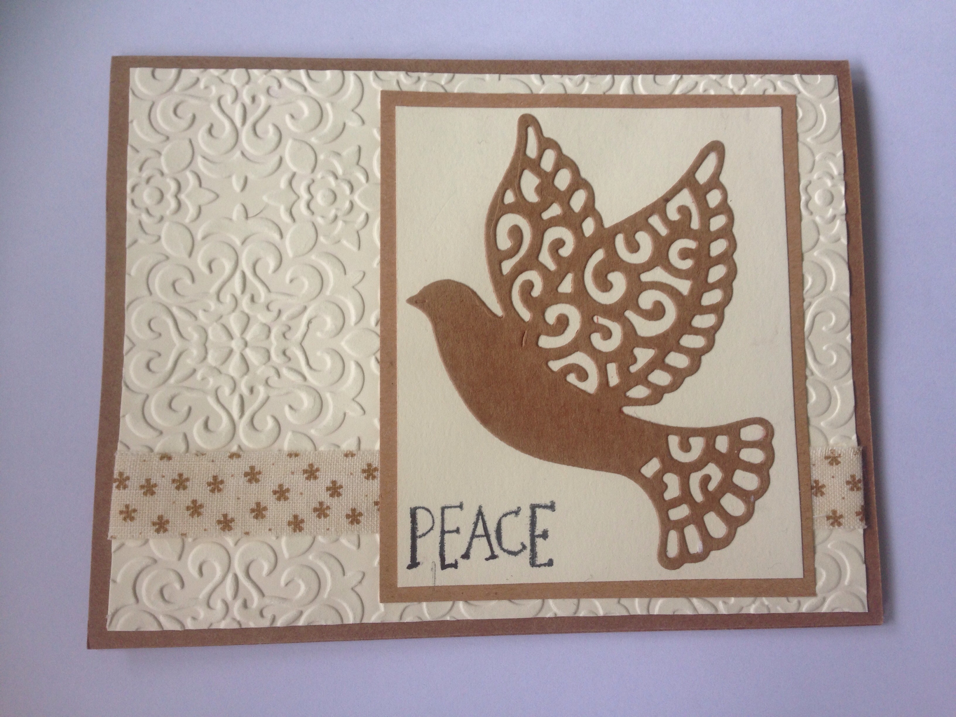 Dove Peace Card Melrose Paper Designs