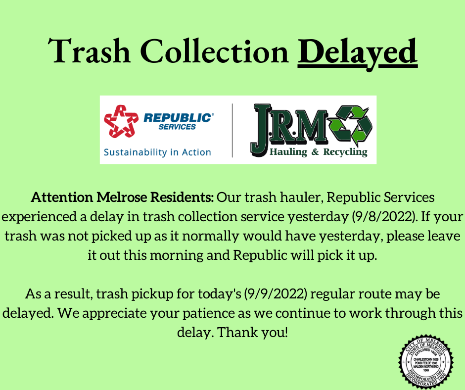 Melrose Recycles Blog