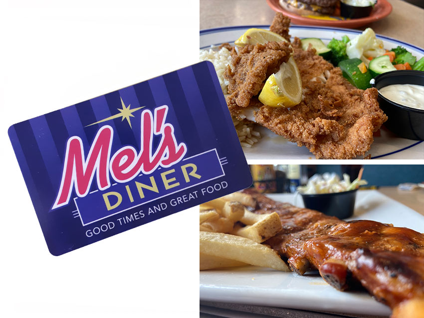 Mel's Diner Gift Card Southwest Florida's Classic American Diner