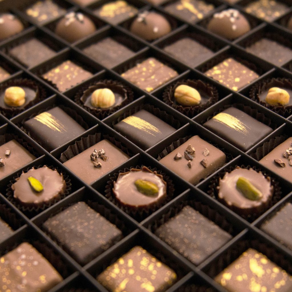 Sea Salted Caramel Bonbon Melt Chocolates, London