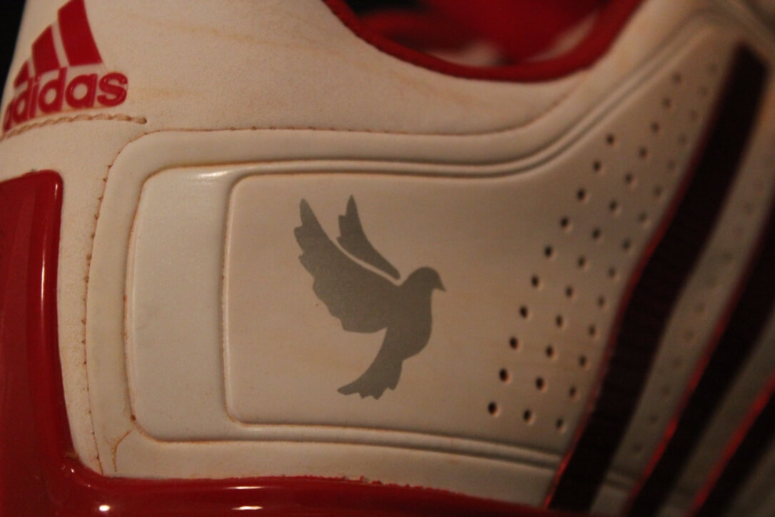 A Pair of Novak Djokovic Game-Used Custom Adidas Tennis ...