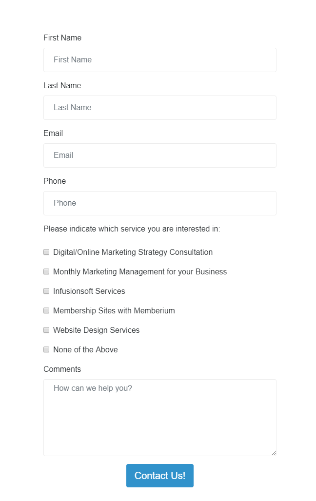 Contact Us Follow Up Membership