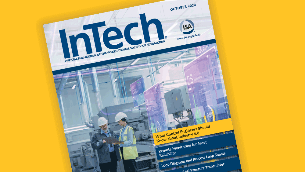 ISA Publishes October Edition of InTech
