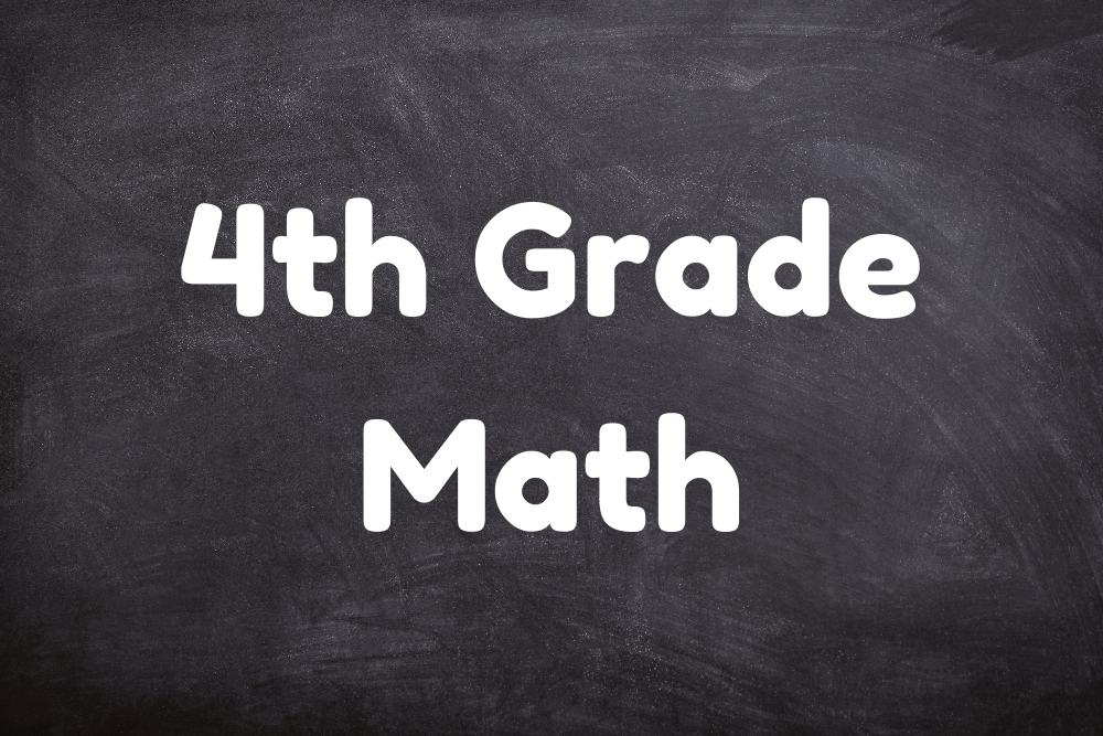 4th Grade Math ⋆ MathTeacherCoach.com
