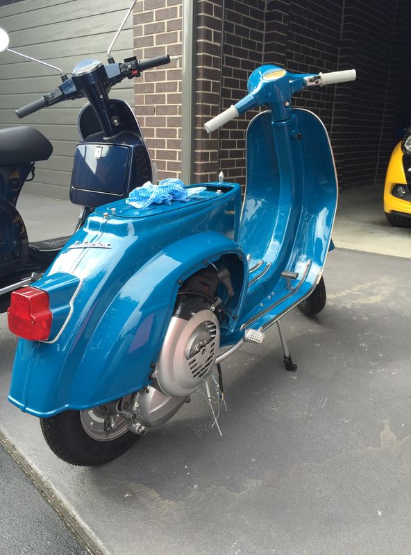 Modern Vespa Vespa paint colors