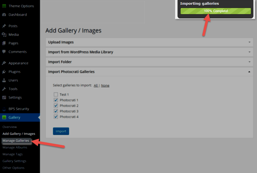 How to Convert Photocrati Galleries to NextGEN Gallery