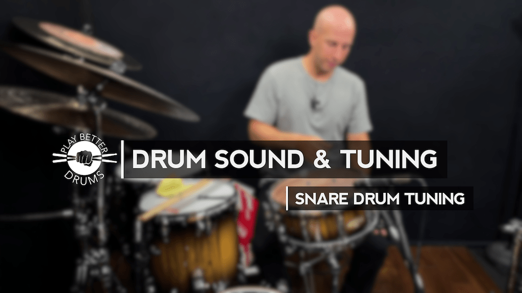 Snare Drum Tuning Play Better Drums Online Drum Lessons with Louie