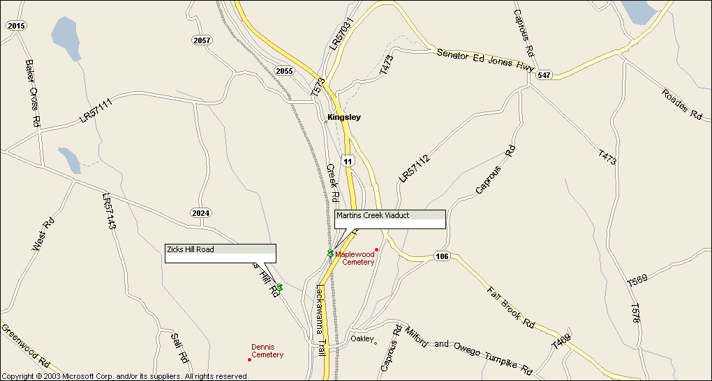 Martins Creek Viaduct Kingsley PA