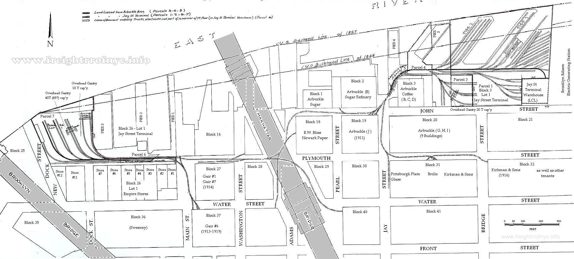 1944 float bridge and yard seen from top of building19 or 20