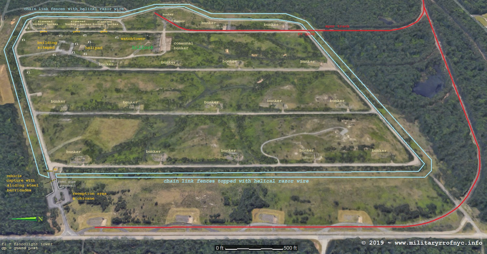 Google Maps Satellite Imagery Special Weapons Compound (de