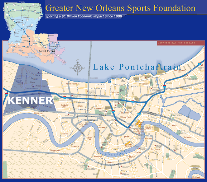 City Of Kenner District Maps