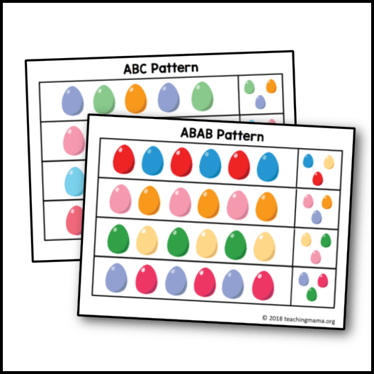 Egg Patterns – Printables Club