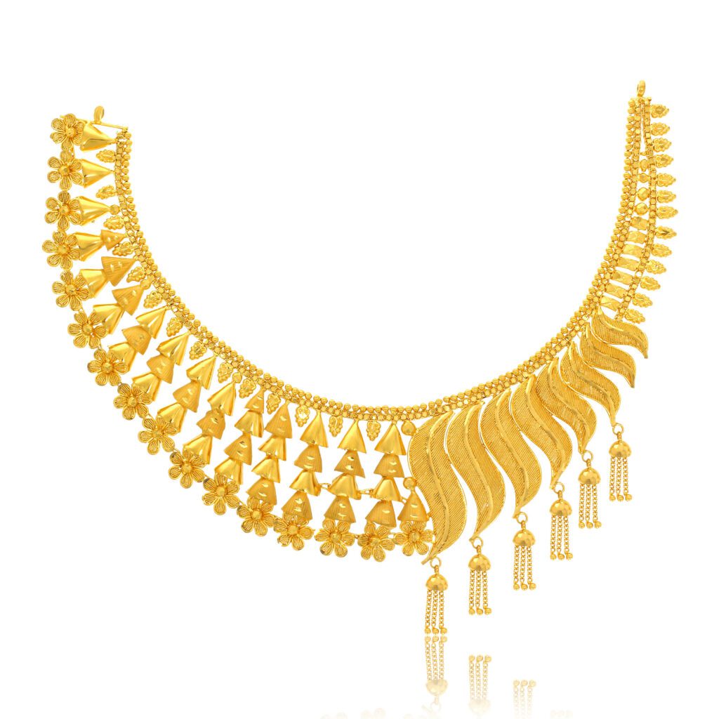 20+ Gold Necklace Design For Its Richness and Beauty