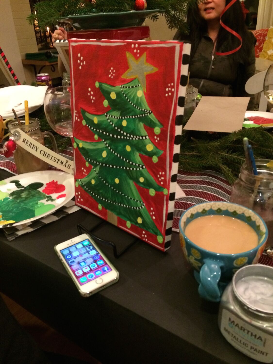 Howto Host a Girl's Night Christmas Painting Party