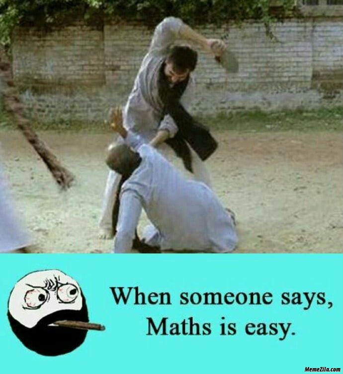 Sleep in math class be like meme