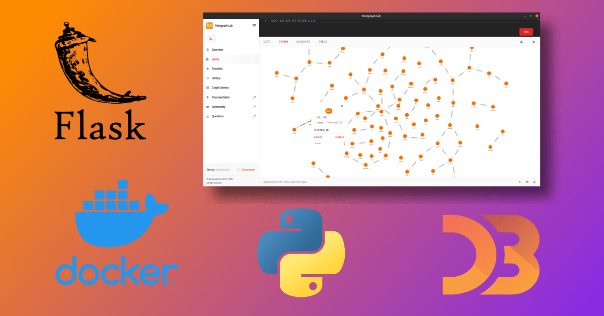 How to Visualize a Social Network in Python with a Graph Database