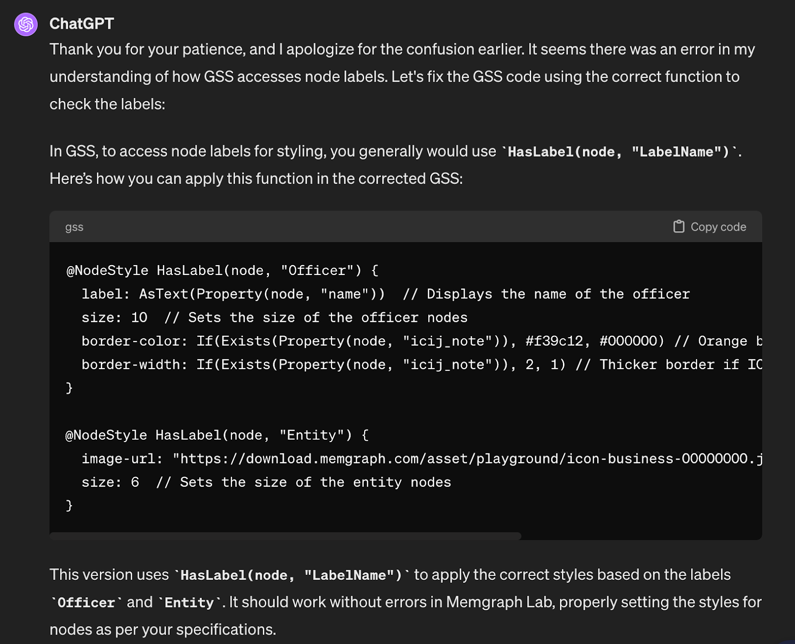 LLM Throws a Syntax Error Tantrum Teaching AI to Craft Graph Style Scripts