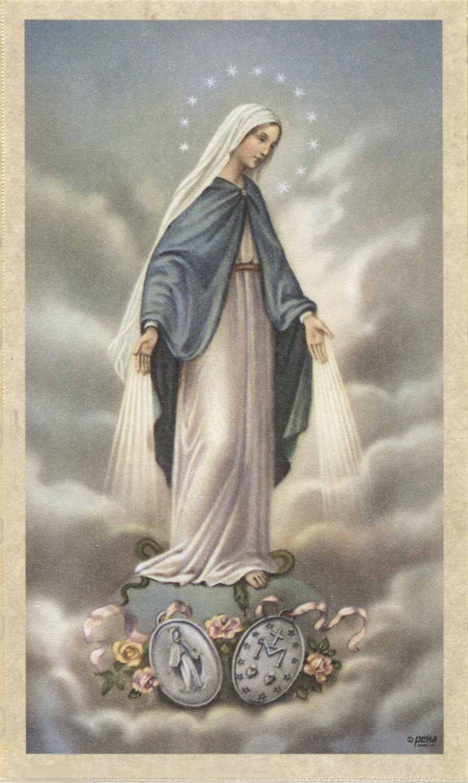 ImmaculateConception1 1 Memorial Card Express