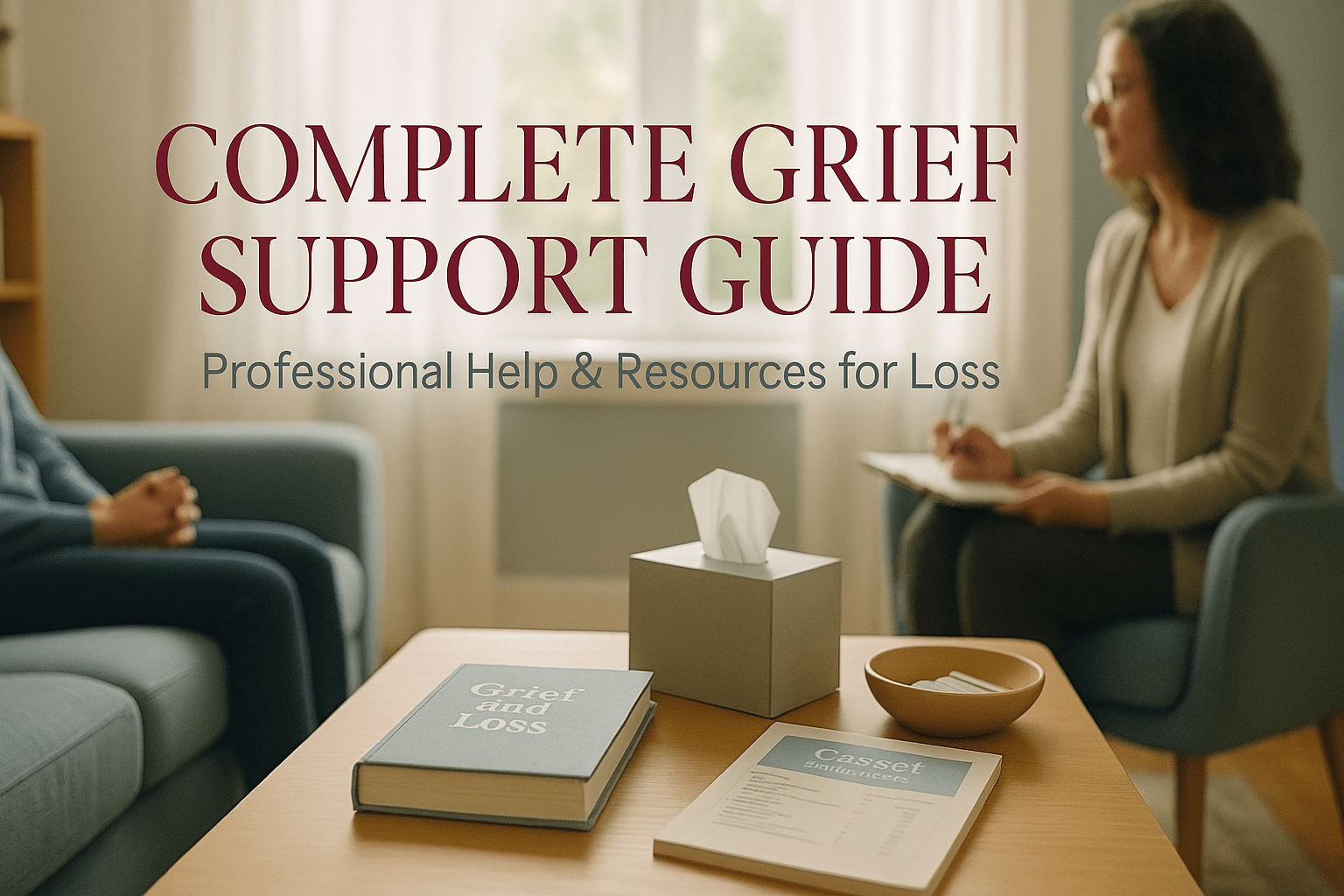 Complete Grief Support Guide Professional Help and Resources for Loss
