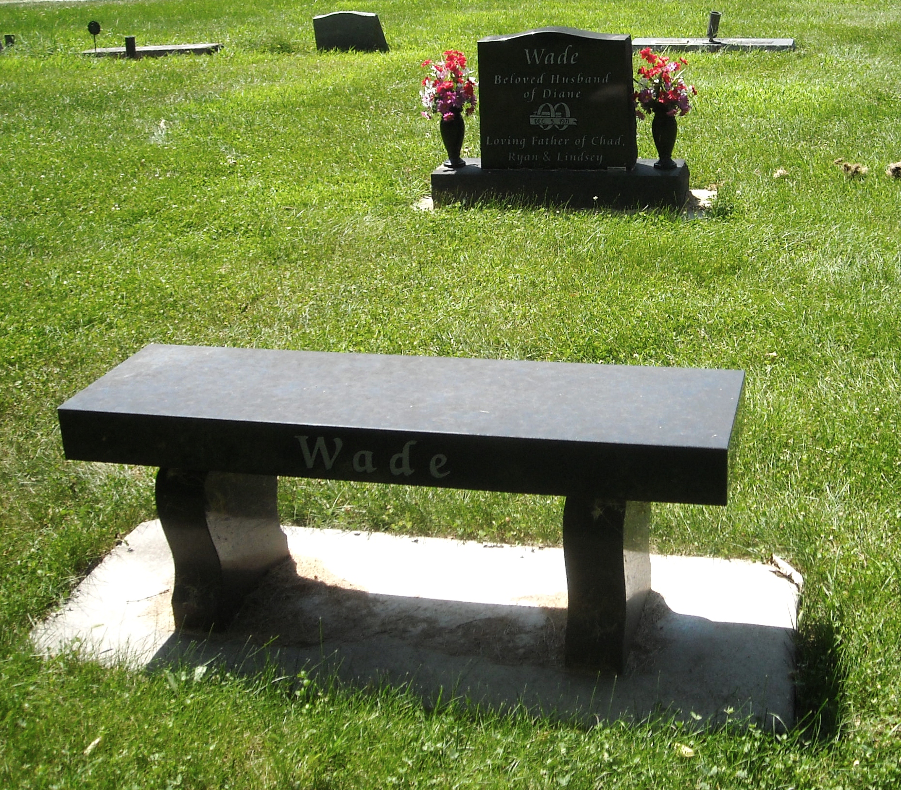 Cremation & Benches Andrews Monument Works