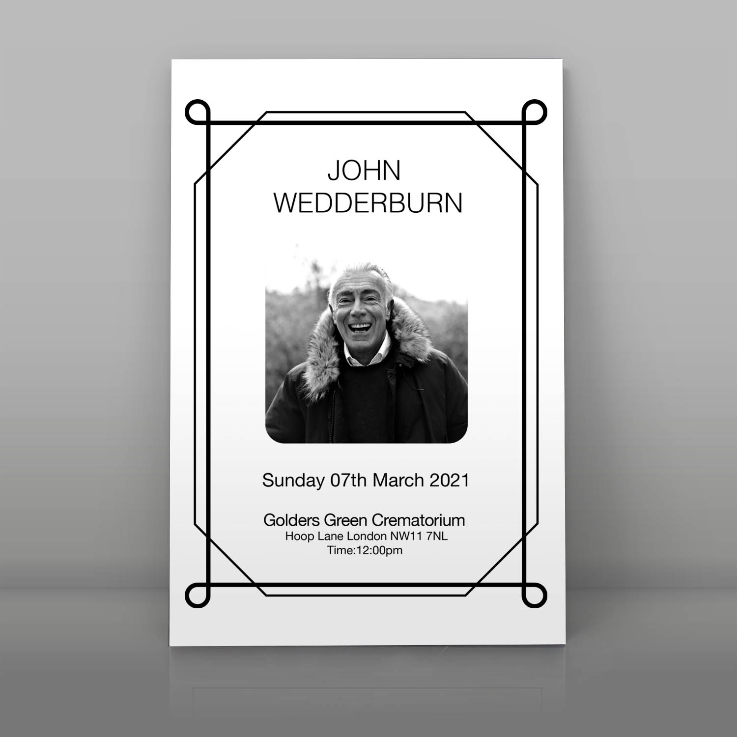 Funeral Booklet, order of service booklet memories funeral booklets