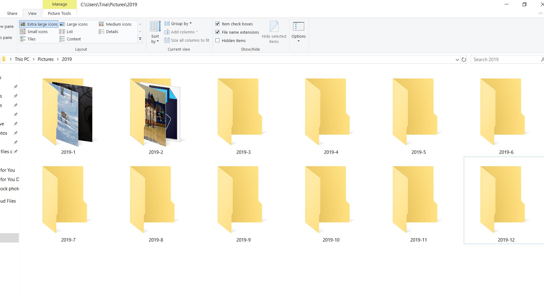 How to create a folder structure diagram afterpole