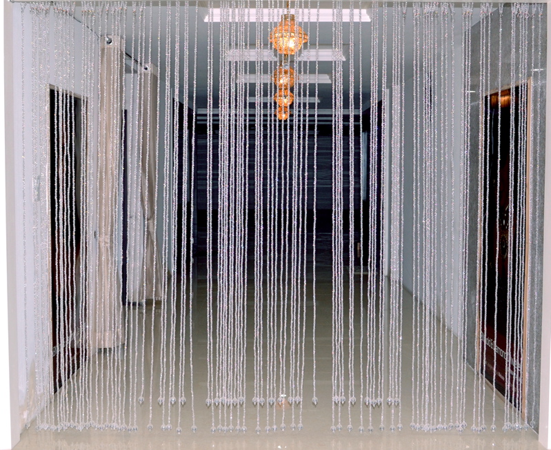 Shop Quality White Acrylic Crystal Bead Curtain for Room Partitions