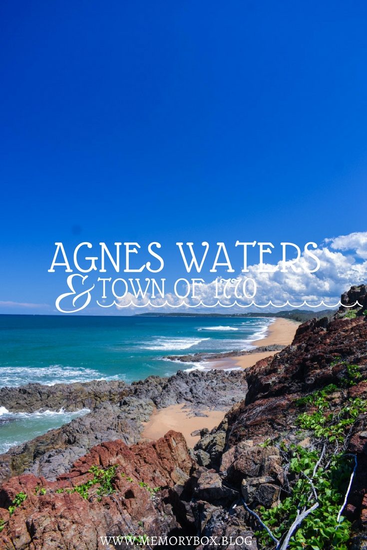 AGNES WATERS & TOWN OF 1770 MEMORY BOX