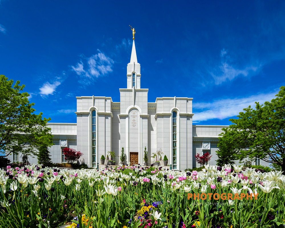 Temple LDS Temple in Bountiful Utah