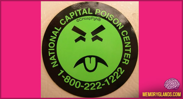 Mr. Yuk Memory Glands Funny Nostalgic Photos
