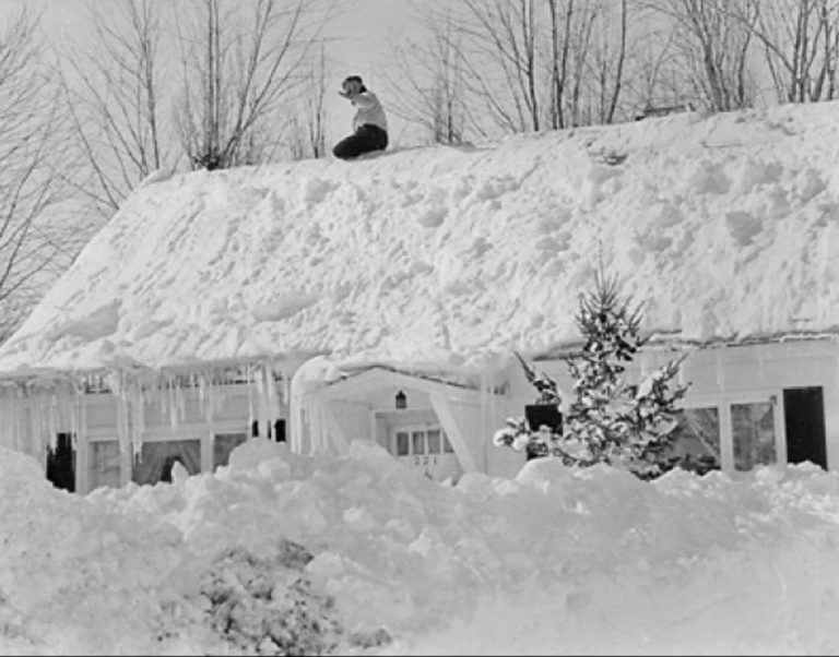 Blizzard of 1977 Barnes Corners