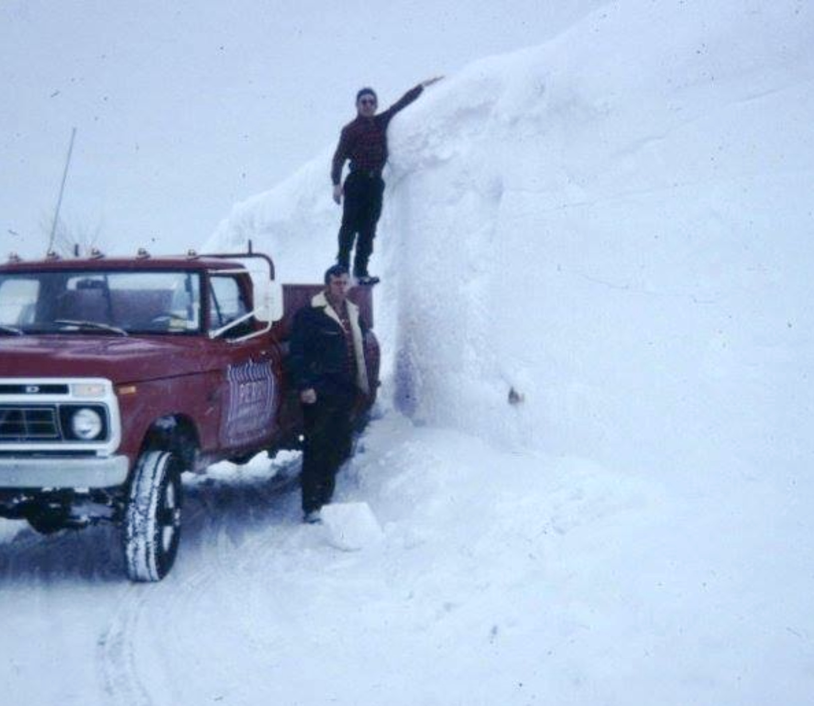 Blizzard of 1977 Barnes Corners