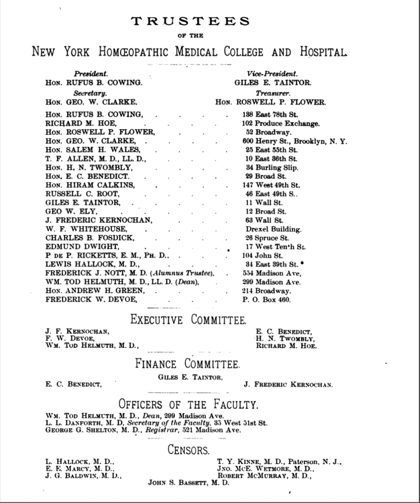 Flower Hospital Est. 1889