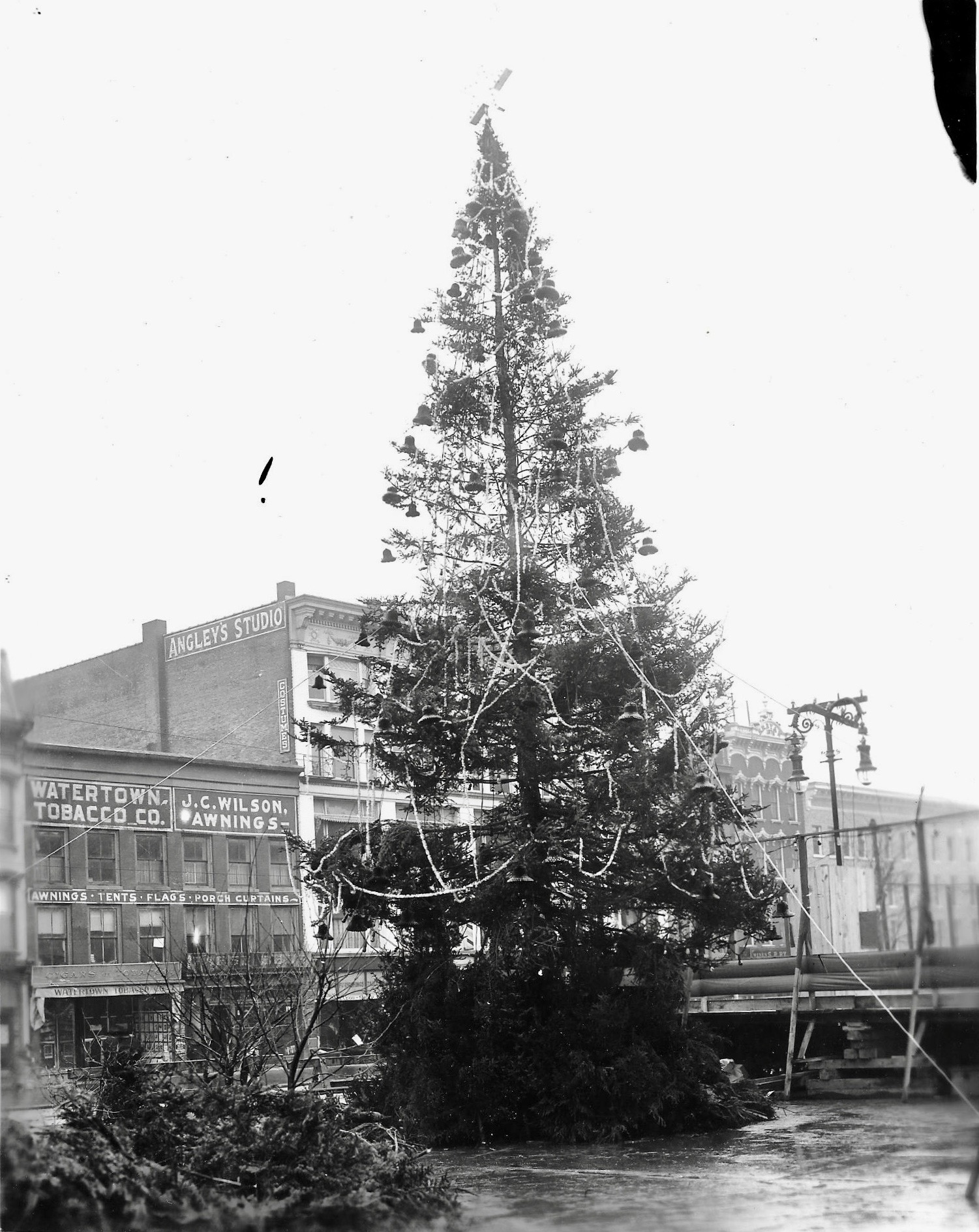 Downtown Watertown Christmas Decorations