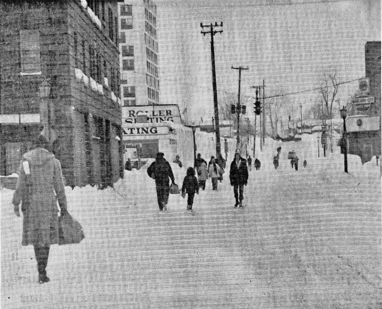 Blizzard of 1977 Barnes Corners
